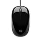 (Open Box) HP X1000 Wired Mouse, Black/Grey