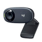 (Open Box) Logitech C310 Digital HD Webcam with Widescreen HD Video Calling, HD Light Correction, Noise-Reducing Mic, for Skype, FaceTime, Hangouts, WebEx, PC/Mac/Laptop/MacBook/Tablet - (Black, HD 720p/30fps)