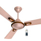 Havells 1200Mm Festiva Prime Bldc Motor Ceiling Fan|5 Stars Cf With Rf Remote, 100% Copper, Upto 57% Energy Saving|Eco Active Technology, 2 Year Warranty|(Pack Of 1, Dusk Chrome)