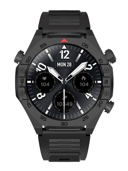 (Open Box) TIMEX Smart NexGen 1.43"(3.6cm) AMOLED Display with Functional Crown and BT Calling Smartwatch for Unisex - TWTXW702T