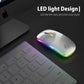 (Open Box) Zoook Blade Wireless Mouse -Rechargeable 7 Colour mice/ RGB Breathing Lights/ 3 DPI Levels/ Auto Shut Down/ Silent Click Technology/ 600 Mah Battery/ Light Weight/ Plug and Play (Black)