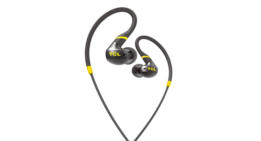 (Open Box) TCL Actv100 Wired in Ear Headphone with Mic (Black)