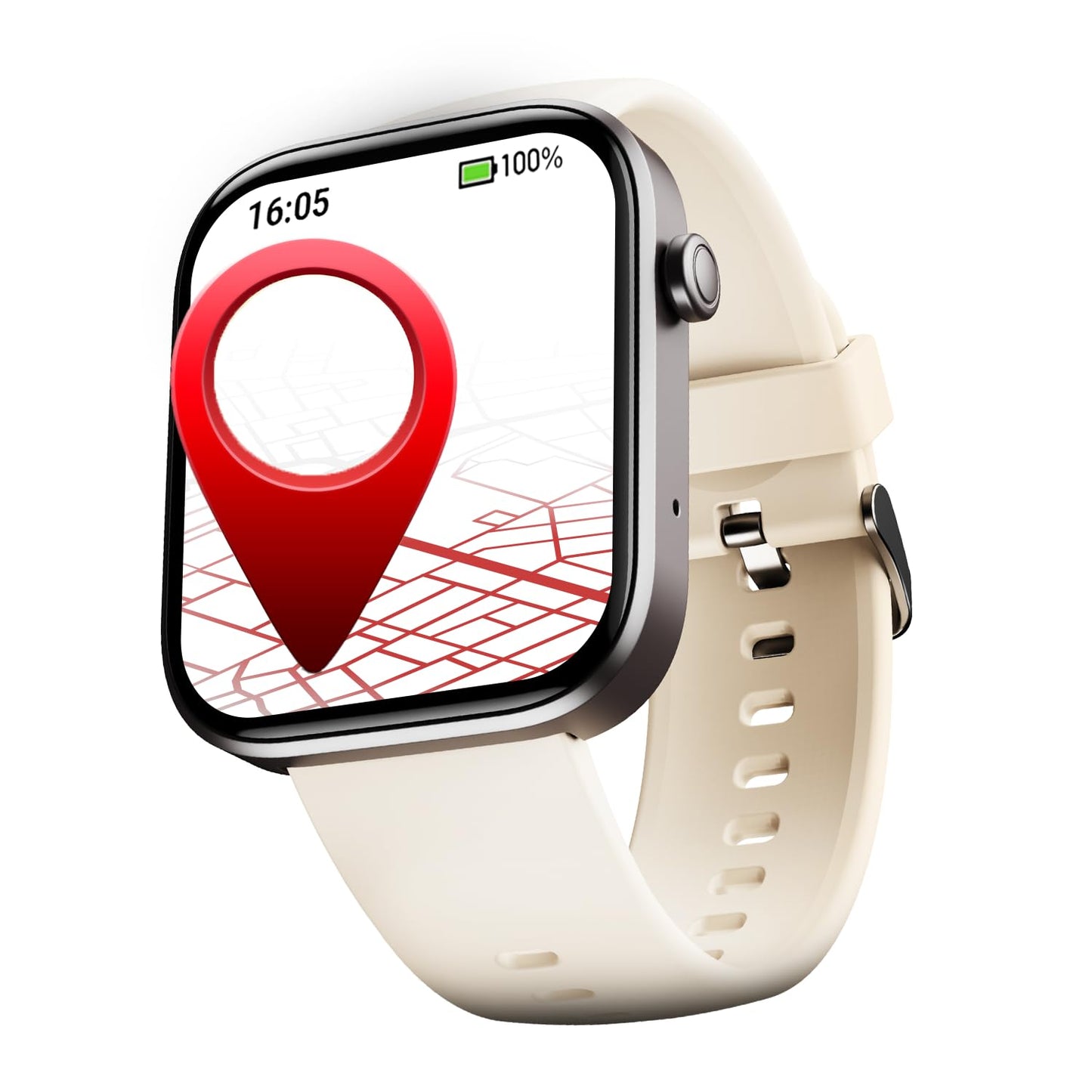 (Open Box) boAt Storm Call 3 w/TBT Navigation, Daily Activity Tracker, DIY Watch Face Studio,700+ Active Modes, 1.83" (4.6 cm) HD Display Fitness Smart Watch for Men & Women(Active Black)