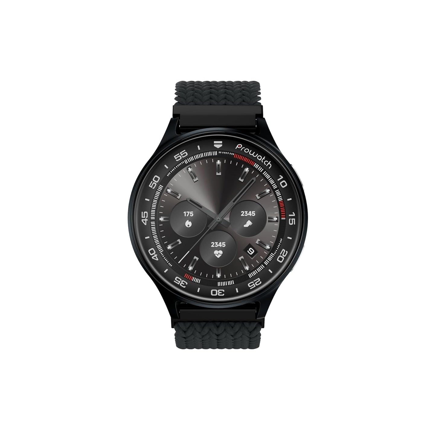 (Open Box) Prowatch X, 1.43" AMOLED, Body Energy, HRV, VO2 Max, Gorilla Glass 3, In-built GPS & ABC Smartwatch  (Grey Strap, 1.43)