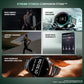 (Open Box) Prowatch X, 1.43" AMOLED, Body Energy, HRV, VO2 Max, Gorilla Glass 3, In-built GPS & ABC Smartwatch  (Grey Strap, 1.43)