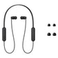 (Open box)Sony WI-C100 Wireless Headphones with Customizable Equalizer for Deep Bass & 25 Hrs Battery, DSEE-Upscale, Splash Proof, 360RA, Fast Pair, in-Ear Bluetooth Headset with mic for Phone Calls (Black)