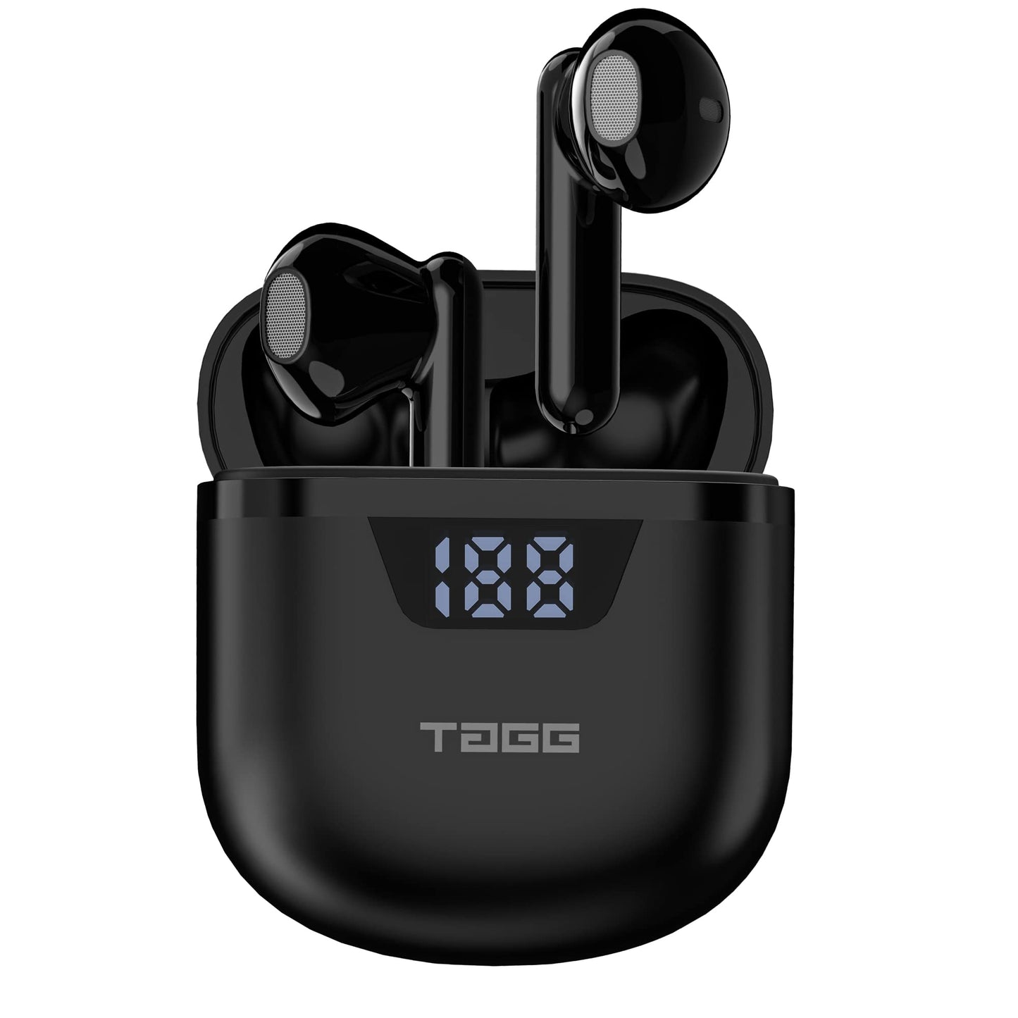 (Open Box) TAGG Newly Launched Liberty Buds Mini Truly Wireless in Ear Earbuds with Quad Mic, Fast Charge, Rich Bass, 13mm Dynamic Drivers