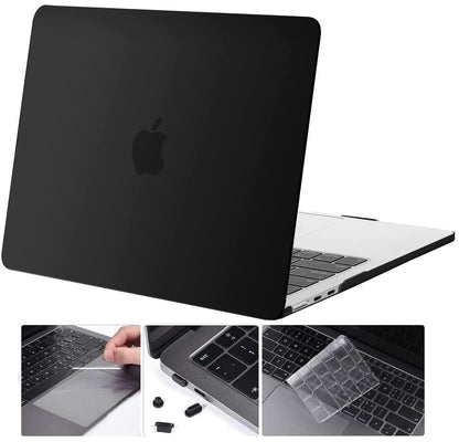 (OPEN BOX)MOCA Case for MacBook Air 13.6 inch Case 2022 2023 2024 Release M3 A3113 M2 A2681 with Touch ID,Hard Shell Case Cover (Frost Clear)