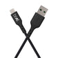 (Open Box) boAt Type C A325/A320 Tangle-free, Sturdy Type C Cable with 3A Rapid Charging & 480 Mbps Data Transmission Speed, Compatible with Smartphones & Tablets(Black)