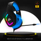 (Open Box) Ant Esports H530 Multi-Platform Pro RGB Gaming Headsetfor PC / PS4 / PS5 / Xbox One / Switch1 with mic, Black Blue