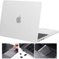 (OPEN BOX)MOCA Case for MacBook Air 13.6 inch Case 2022 2023 2024 Release M3 A3113 M2 A2681 with Touch ID,Hard Shell Case Cover (Frost Clear)