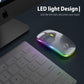 (Open Box) Zoook Blade Wireless Mouse -Rechargeable 7 Colour mice/ RGB Breathing Lights/ 3 DPI Levels/ Auto Shut Down/ Silent Click Technology/ 600 Mah Battery/ Light Weight/ Plug and Play (Black)