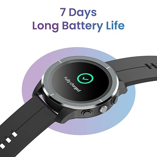(Open Box) TAGG Kronos II Smartwatch with 1.32" Large Crystal HD Display, 360å¡ Health Suite, Activity Tracker, 24 Sports Modes, Live Watch Faces, Sleep Monitor, IP67 Waterproof
