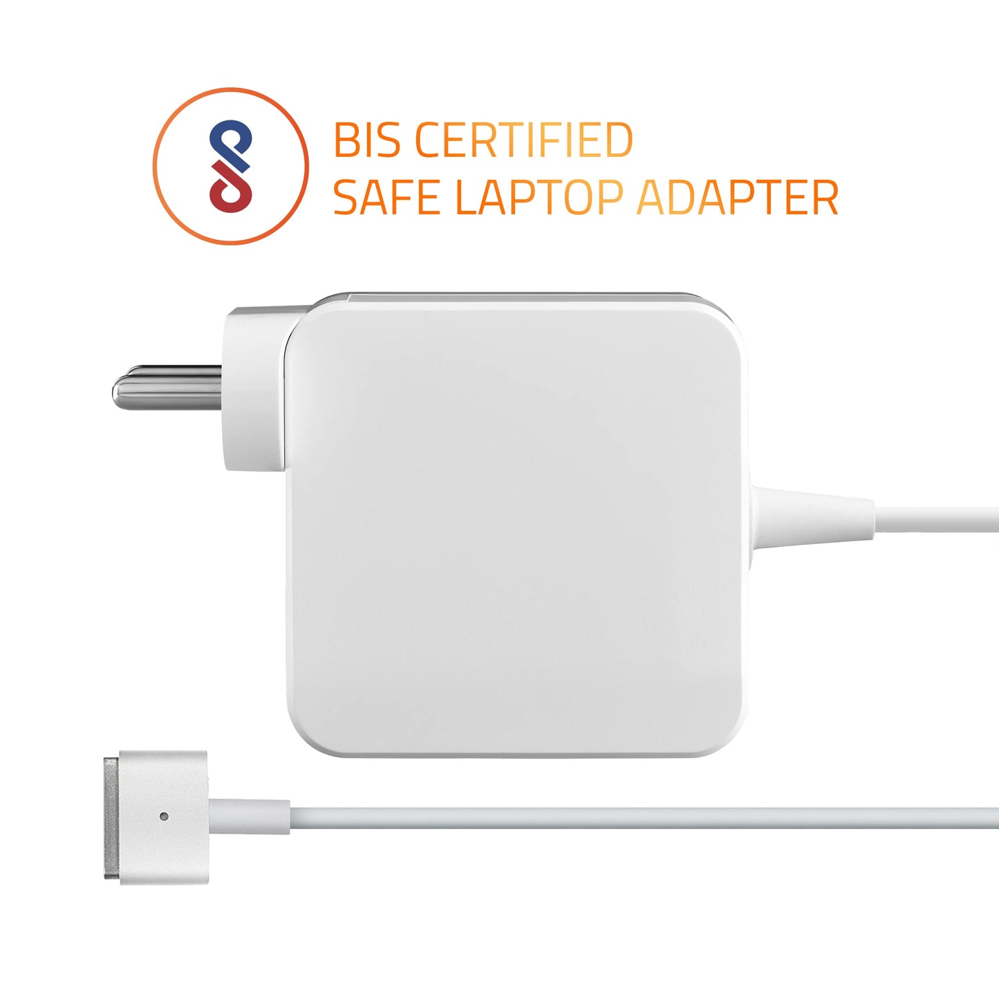(Open Box) Artis AR-45W-MG2 45 Watts MG2 Laptop Adapter/Charger Compatible with MB Air 13” & MB Air 11” (14.5 V, 3.1 A) Connector: MG2 (T Tip Connector)