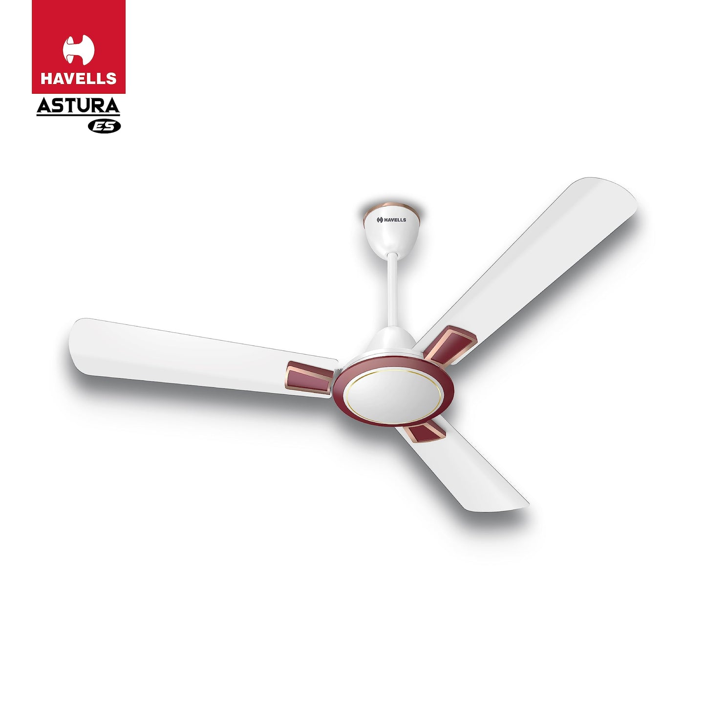 Havells 1200mm Astura Energy Saving Ceiling Fan (Brown Gold Mist, Pack of 1)