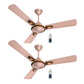 Havells 1200Mm Festiva Prime Bldc Motor Ceiling Fan|5 Stars Cf With Rf Remote, 100% Copper, Upto 57% Energy Saving|Eco Active Technology, 2 Year Warranty|(Pack Of 1, Dusk Chrome)