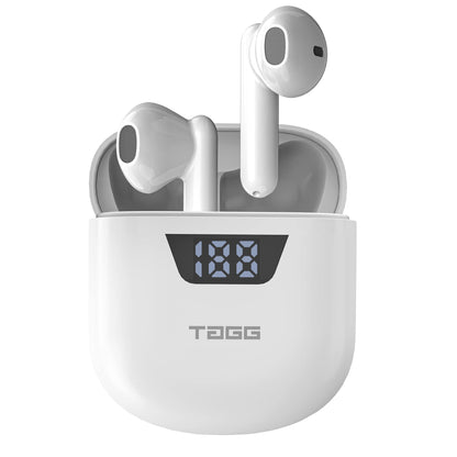 (Open Box) TAGG Newly Launched Liberty Buds Mini Truly Wireless in Ear Earbuds with Quad Mic, Fast Charge, Rich Bass, 13mm Dynamic Drivers