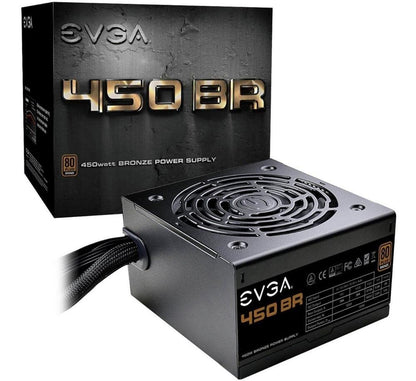 (Open Box)EVGA 100- BR-0450-K1 450 BR, 80+ BRONZE 450W, 3 Year Warranty, Power Supply