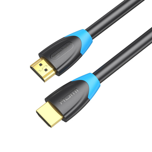 (Open Box) Amazon Basicshdmi Cable, High Speed, Supports 3D, 4K60Hz, Arc And Cec Extension, Gold-Plated Connectors, Compatible With Tv, Set-Top Box, Gaming Consoles, Blu-Ray (1 Metre)