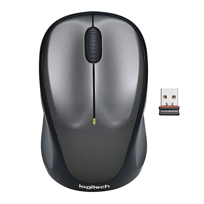 (Open Box) Logitech M235 Wireless Mouse, 1000 DPI Optical Tracking, 12 Month Life Battery, Compatible with Windows, Mac, Chromebook/PC/Laptop