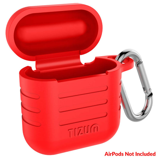 (Open Box) Tizum Apple AirPod Case (Blood Red)