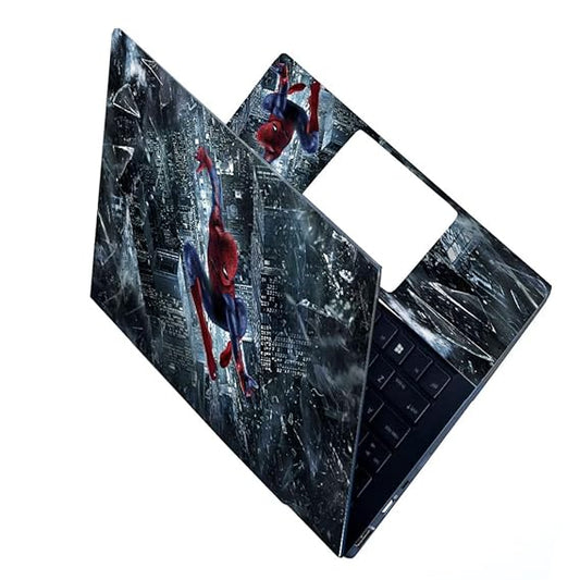 (Open Box) ANCIARY Full Laptop Skin Stickers HD Quality Sticker for Laptops Upto 15.6" (Dustproof|Waterproof|Scratchproof|Reusable) - Flying SPDR FL