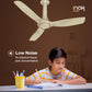 Havells 1200mm Inox BLDC Motor Ceiling Fan | Premium Look with RF Remote, 100% Copper, Upto 60% Energy Saving | Aerodynamic Ribbed Blades, Low Noise, Dust Resistant | (Pack of 1, Pearl White)