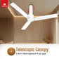 Havells 1200mm Elio BLDC Ceiling Fan | Remote Controlled, High Air Delivery Fan | 5 Star Rated, Upto 60% Energy Saving, 2+1* Year Warranty | (Pack of 1, Smoke Brown)