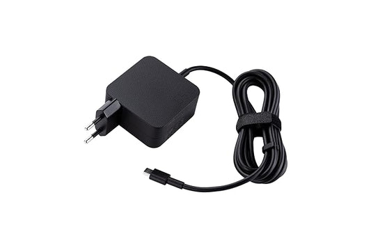 (Open Box) ASUS AC65-00 65W USB Type-C Adapter/Charger Connector, USB PD 3.0 Technology with 5V/3A, 9V/3A, 15V/3A and 20V/3.25A Output for Laptop, Black