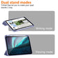 (OPEN BOX)AmazonBasics Smart Trifold Hard Matte Back Flip Stand Case Cover for Apple iPad 10.2 Cover iPad 9th Generation Cover 2021 8th Gen 2020 7th Gen 2019 Generation Case [Auto Sleep/Wake Case] - Black