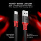 (Open Box) boAt Type C A325/A320 Tangle-free, Sturdy Type C Cable with 3A Rapid Charging & 480 Mbps Data Transmission Speed, Compatible with Smartphones & Tablets(Black)