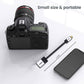 (Open Box) AGARO Micro HDMI to HDMI Cable Male to Female Micro HDMI adapter, Supports 4K, 3D, Silver