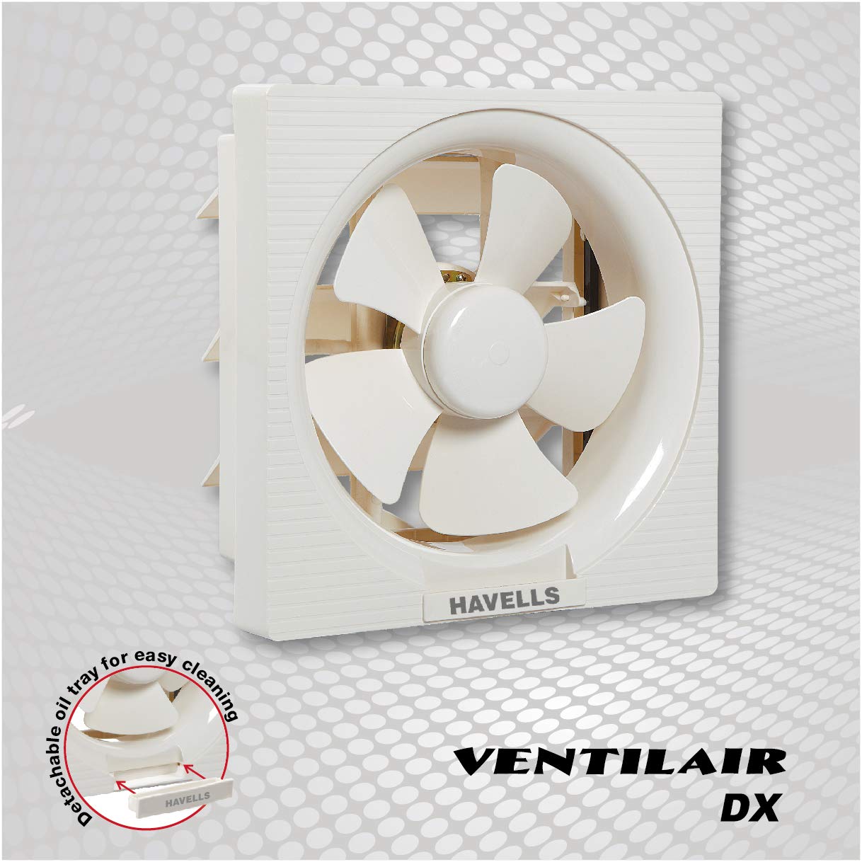 Havells FHVVEDXOWH08 Ventil Air Dx 200mm Sweep Size Fan (Off White) FHVVEDXOWH10 Ventil Air Dx 35-Watt 250mm Fan (Off White)