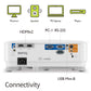(Open box) BenQ Mx560P Xga Business & Education Projector, Dlp, 4000 Lumens High Brightness, 22000:1 High Contrast Ratio, Dual Hdmi, USB-A, Upto 15000 Hrs Extra-Long Lamp Life, 10W Speaker, 3D Capable, White
