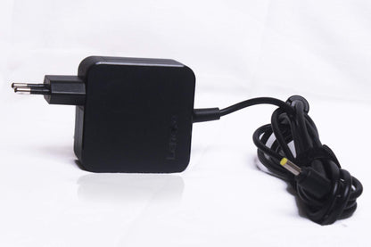 (OPEN BOX)Lenovo 65W USB Slim Tip Rectangular pin Laptop Adapter/Charger with Power Cord for Select Models of Lenovo Laptops (888015000, Black)