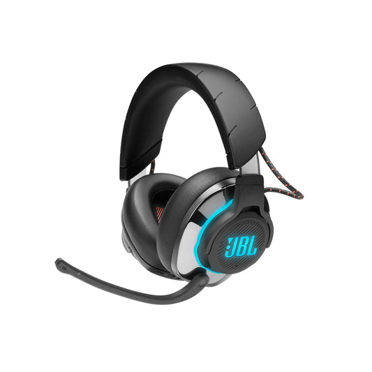 (OPEN BOX) JBL Quantum 810 Wireless Over Ear Gaming Headset with Mic, ANC, 50mm Neodymium Drivers, 43H Playtime, Low Latency, Dual Surround Sound, Boom Mic, 2.4GHz Wireless Dongle, Discord-certified Dial (Black)