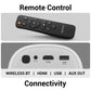 (Open Box) ZEBRONICS PIXAPLAY 53, Smart Vertical Projector, 3500 Lumens, 4K Support, 120 Inch Screen Size, Auto Focus, Auto Keystone, Bluetooth, HDMI, USB, WiFi, 1080p Support, APP Support, Miracast