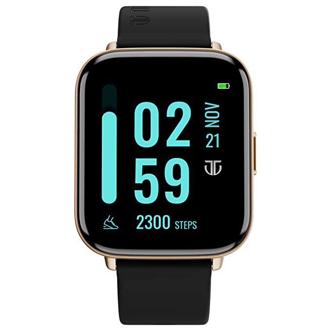 (Open Box) Titan Smart 2 Fashion Smartwatch, 1.78‰۝ AMOLED Display with Premium Metal Body, Multiple Sports Modes with 100+ Watchfaces, Complete Health Suite with Stress Monitor, 7 Days Battery Life & 3 ATM