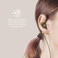 (Open Box) TCL Actv100 Wired in Ear Headphone with Mic (Black)