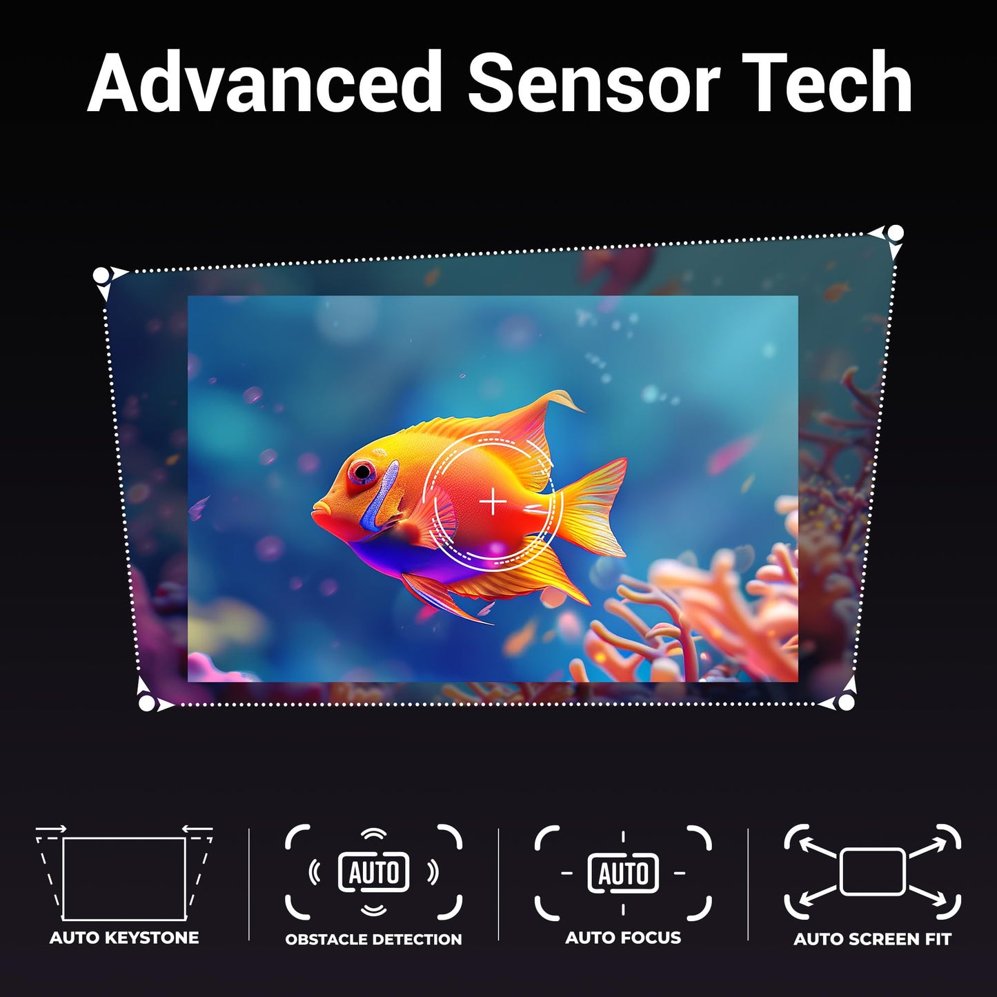 (Open Box) ZEBRONICS PIXAPLAY 15 Smart LED Projector with Dolby Audio, 5500 lumens, 4K Support, 180 Inch Screen Size, Supports Miracast, Bluetooth, USB, HDMI, WiFi, APP Support, 1080p Native
