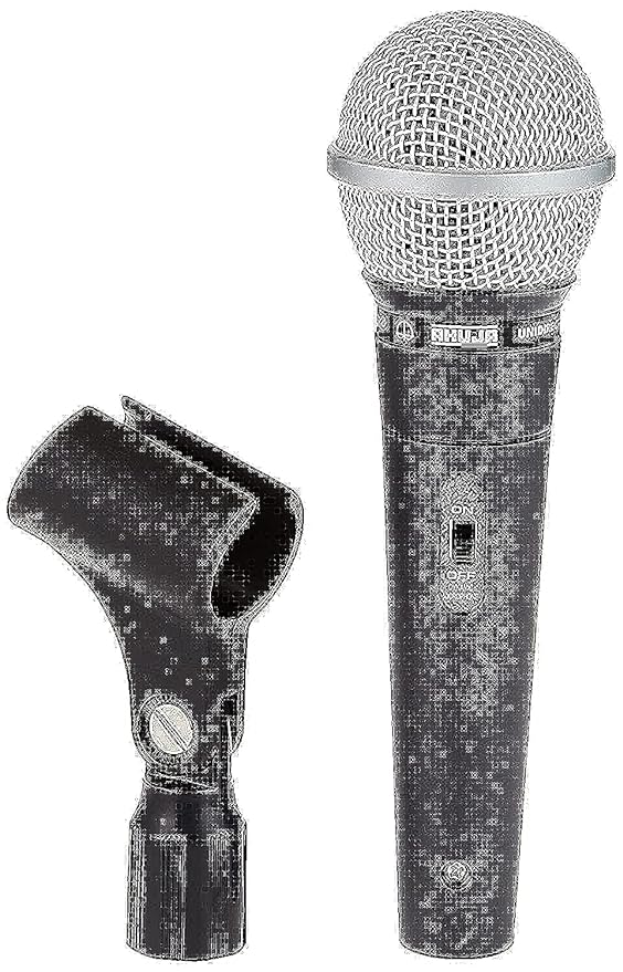 (Open Box) Ahuja AUD-98XLR Unidirectional Dynamic Microphone -Corded Mic