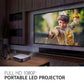 (Open Box) Viewsonic M1 Mini Portable Projector | Jbl Speaker | Hdmi | Auto Keystone |Built-in Battery |100" Projection Image 854 X 480 | 100 Lumen - White