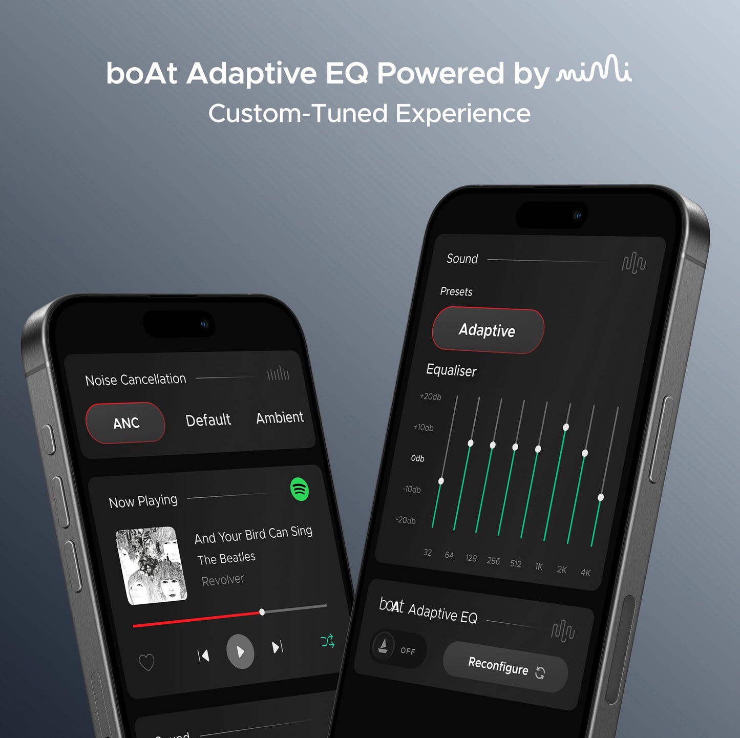 (Open Box) boAt Nirvana Ion ANC 120HRS Battery, Crystal Bionic Sound w/Dual EQ Modes, 4Mics ENx, App Support, Low Latency, IPX4, v.5.2 Bluetooth TWS in Ear Earbuds Wireless Earphones with mic