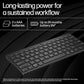 (Open Box) HP 350 Compact Multi-Device Bluetooth Wireless Keyboard; Spill Resistant; Swift Pair; OS Auto-Detection, LED Indicator, Battery Life Up to 24 Months