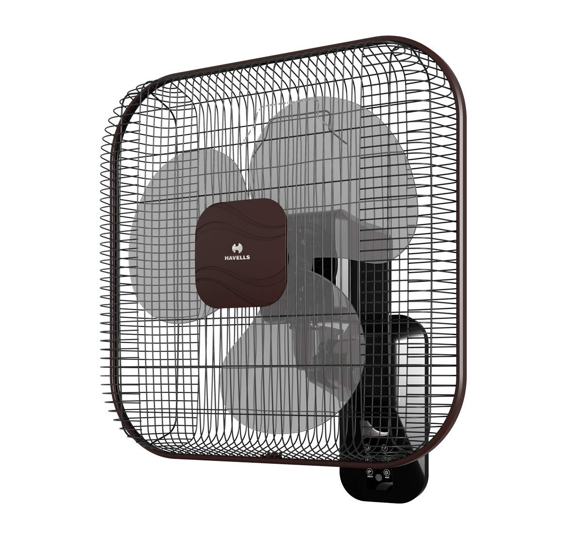 Havells V3 450mm Wall Fan (Silver Black)