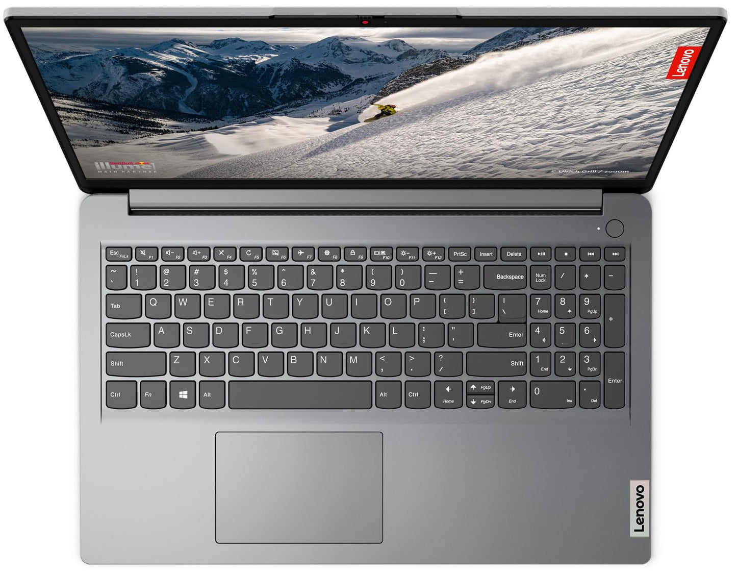 (BRAND REFURBISHED)Lenovo IdeaPad Slim 1 AMD Ryzen 5 5500U 15.6" HD Thin and Light Laptop (16GB/512GB SSD/Windows 11 Home/MS Office 2021/1Yr ADP Free/Cloud Grey/1.61Kg), 82R400ERIN