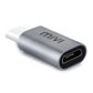 (Open Box)Mivi OAC2AMN Type-C to Micro USB OTG Adapter - (Space Grey)