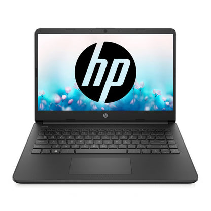 (BRAND REFURBISHED)HP 14S-Intel Pentium Silver N6000-8Gb Ram/256Gb Ssd 14 Inches (35.6Cm) Hd, Micro-Edge Display (Uhd Graphics/Alexa/Dual Speakers/Fast Charge/Windows 11 Home/Ms Office), 14S- Dq3033Tu,Jet Black