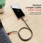 (Open Box) boAt Type C A325/A320 Tangle-free, Sturdy Type C Cable with 3A Rapid Charging & 480 Mbps Data Transmission Speed, Compatible with Smartphones & Tablets(Black)