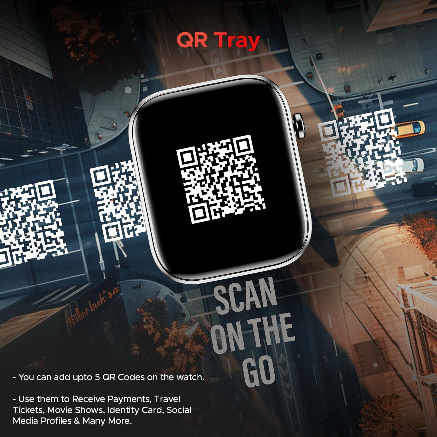 (Open Box) boAt Storm Call 3 w/TBT Navigation, Daily Activity Tracker, DIY Watch Face Studio,700+ Active Modes, 1.83" (4.6 cm) HD Display Fitness Smart Watch for Men & Women(Active Black)